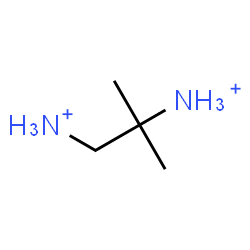 ChemSpider 2D Image | 2-Methyl-1,2-propanediaminium | C4H14N2