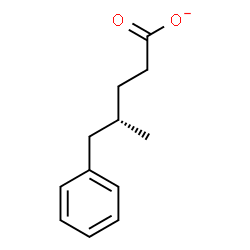 ChemSpider 2D Image | (4S)-4-Methyl-5-phenylpentanoate | C12H15O2