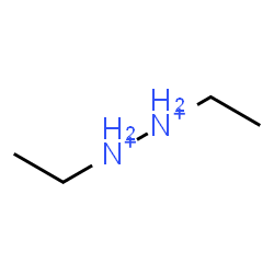 ChemSpider 2D Image | 1,2-Diethyldiazanediium | C4H14N2