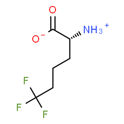 ChemSpider 2D Image | 6,6,6-Trifluoro-D-norleucine | C6H10F3NO2