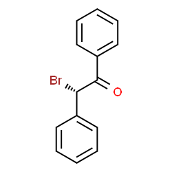 ChemSpider 2D Image | (2S)-2-Bromo-1,2-diphenylethanone | C14H11BrO