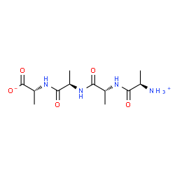 ChemSpider 2D Image | H-D-Ala-D-Ala-D-Ala-D-Ala-OH | C12H22N4O5