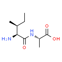 ChemSpider 2D Image | L-Isoleucyl-L-alanine | C9H18N2O3