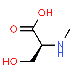 ChemSpider 2D Image | N-Methyl-L-serine | C4H9NO3