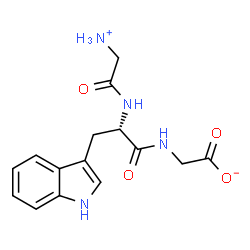 ChemSpider 2D Image | Glycyl-L-tryptophylglycine | C15H18N4O4