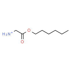 ChemSpider 2D Image | 2-(Hexyloxy)-2-oxoethanaminium | C8H18NO2