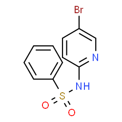 ChemSpider 2D Image | N-(5-Bromo-2-pyridinyl)benzenesulfonamide | C11H9BrN2O2S