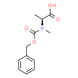ChemSpider 2D Image | Z-N-Me-Ala-OH | C12H15NO4