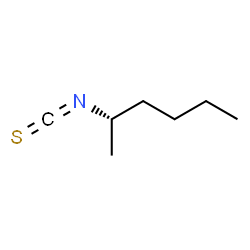 ChemSpider 2D Image | (2S)-2-Isothiocyanatohexane | C7H13NS