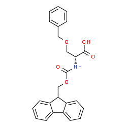 ChemSpider 2D Image | Fmoc-D-Ser(Bzl)-OH | C25H23NO5