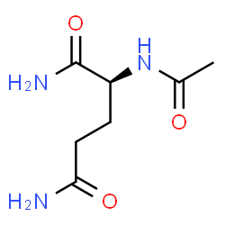ChemSpider 2D Image | N~2~-Acetyl-L-glutamamide | C7H13N3O3
