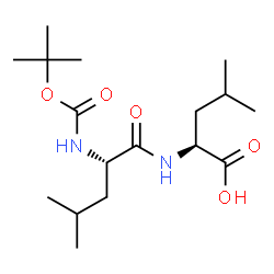 ChemSpider 2D Image | boc-leu-leu-oh | C17H32N2O5