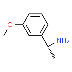 ChemSpider 2D Image | (R)-1-(3-Methoxyphenyl)ethanamine | C9H13NO