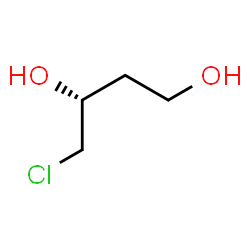 ChemSpider 2D Image | (3R)-4-Chloro-1,3-butanediol | C4H9ClO2