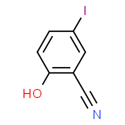 ChemSpider 2D Image | 2-Hydroxy-5-iodobenzonitrile | C7H4INO