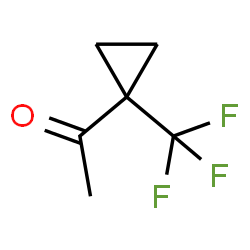 ChemSpider 2D Image | 1-[1-(Trifluoromethyl)cyclopropyl]ethanone | C6H7F3O