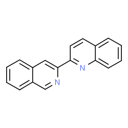 ChemSpider 2D Image | 2-Isoquinolin-3-ylquinoline | C18H12N2