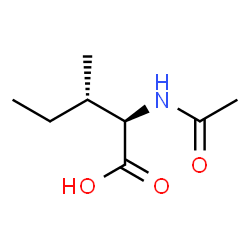 ChemSpider 2D Image | N-Acetyl-D-alloisoleucine | C8H15NO3