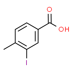 ChemSpider 2D Image | 3-Iodo-4-methylbenzoic acid | C8H7IO2