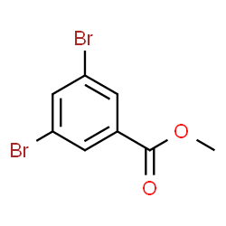 ChemSpider 2D Image | Methyl 3,5-dibromobenzoate | C8H6Br2O2