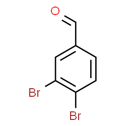 ChemSpider 2D Image | 3,4-Dibromobenzaldehyde | C7H4Br2O