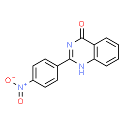 ChemSpider 2D Image | 2-(4-nitrophenyl)quinazolin-4-ol | C14H9N3O3