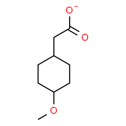 ChemSpider 2D Image | (4-Methoxycyclohexyl)acetate | C9H15O3