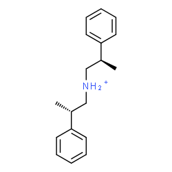 ChemSpider 2D Image | (2S)-2-Phenyl-N-[(2R)-2-phenylpropyl]-1-propanaminium | C18H24N