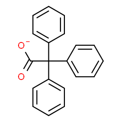 ChemSpider 2D Image | Triphenylacetate | C20H15O2