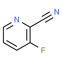 ChemSpider 2D Image | 2-Cyano-3-fluoropyridine | C6H3FN2