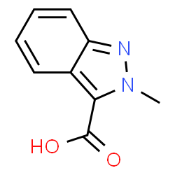 ChemSpider 2D Image | 2-Methyl-2H-indazole-3-carboxylic acid | C9H8N2O2