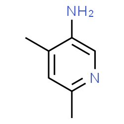 ChemSpider 2D Image | 4,6-Dimethyl-3-pyridinamine | C7H10N2