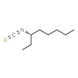 ChemSpider 2D Image | (3S)-3-Isothiocyanatooctane | C9H17NS