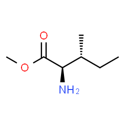 ChemSpider 2D Image | Methyl D-isoleucinate | C7H15NO2