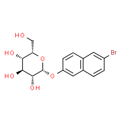 ChemSpider 2D Image | 6-Bromo-2-naphthyl beta-L-idopyranoside | C16H17BrO6