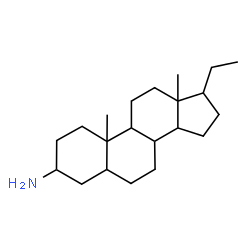 ChemSpider 2D Image | Pregnan-3-amine | C21H37N