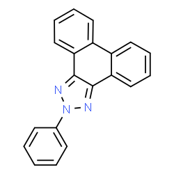 ChemSpider 2D Image | 2-Phenyl-2H-phenanthro(9,10-d)triazole | C20H13N3