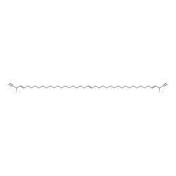 ChemSpider 2D Image | 4,21,39-Tritetracontatriene-1,42-diyne-3,41-diol | C43H74O2