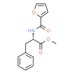 ChemSpider 2D Image | Methyl N-2-furoyl-L-phenylalaninate | C15H15NO4