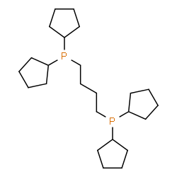 ChemSpider 2D Image | Butane, 1,4-bis(dicyclopentylphosphino)- | C24H44P2