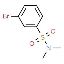 ChemSpider 2D Image | 3-Bromo-N,N-dimethylbenzenesulfonamide | C8H10BrNO2S