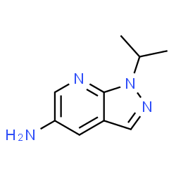 ChemSpider 2D Image | 1-Isopropyl-1H-pyrazolo[3,4-b]pyridin-5-amine | C9H12N4