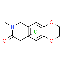 ChemSpider 2D Image | 2-Chloro-N-(2,3-dihydro-1,4-benzodioxin-6-ylmethyl)-N-methylacetamide | C12H14ClNO3