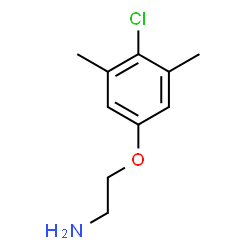 ChemSpider 2D Image | 2-(4-Chloro-3,5-dimethylphenoxy)ethanamine | C10H14ClNO