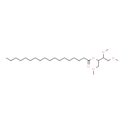 ChemSpider 2D Image | 1,3,4-Trimethoxy-2-butanyl stearate | C25H50O5
