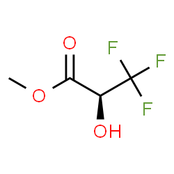 ChemSpider 2D Image | Methyl (2S)-3,3,3-trifluoro-2-hydroxypropanoate | C4H5F3O3