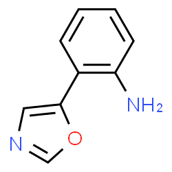 ChemSpider 2D Image | 2-(1,3-OXAZOL-5-YL)ANILINE | C9H8N2O