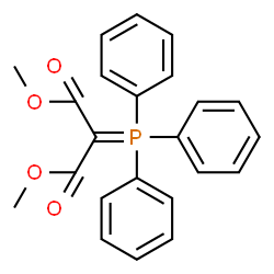 ChemSpider 2D Image | Dimethyl (triphenylphosphoranylidene)malonate | C23H21O4P