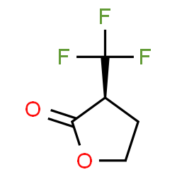 ChemSpider 2D Image | (3S)-3-(Trifluoromethyl)dihydro-2(3H)-furanone | C5H5F3O2