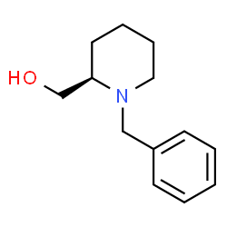 ChemSpider 2D Image | [(2R)-1-Benzyl-2-piperidinyl]methanol | C13H19NO